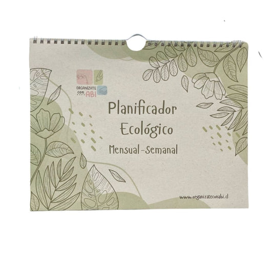 Planificador Ecológico Mensual - Semanal