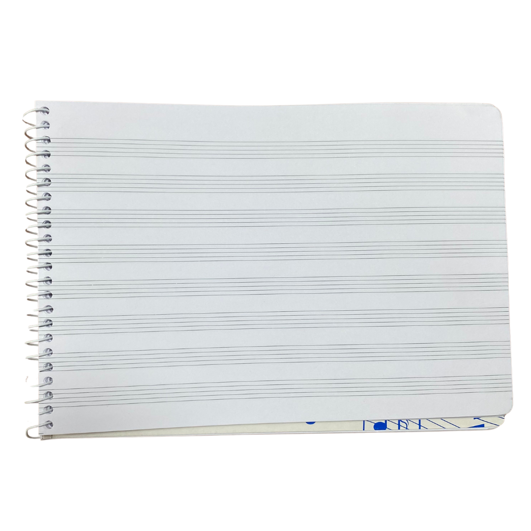 Cuaderno De Música J.S Pauta Entera 60 Hojas