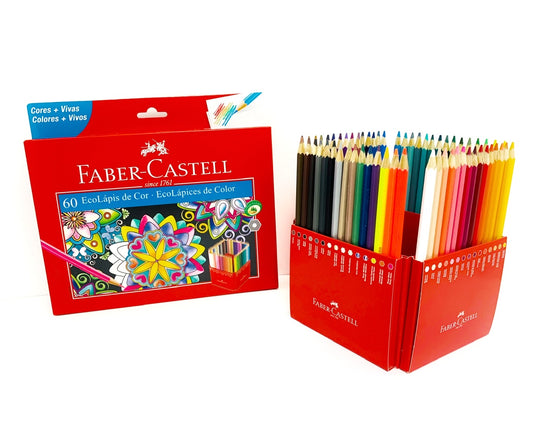 EcoLápices Faber-Castell 60 colores